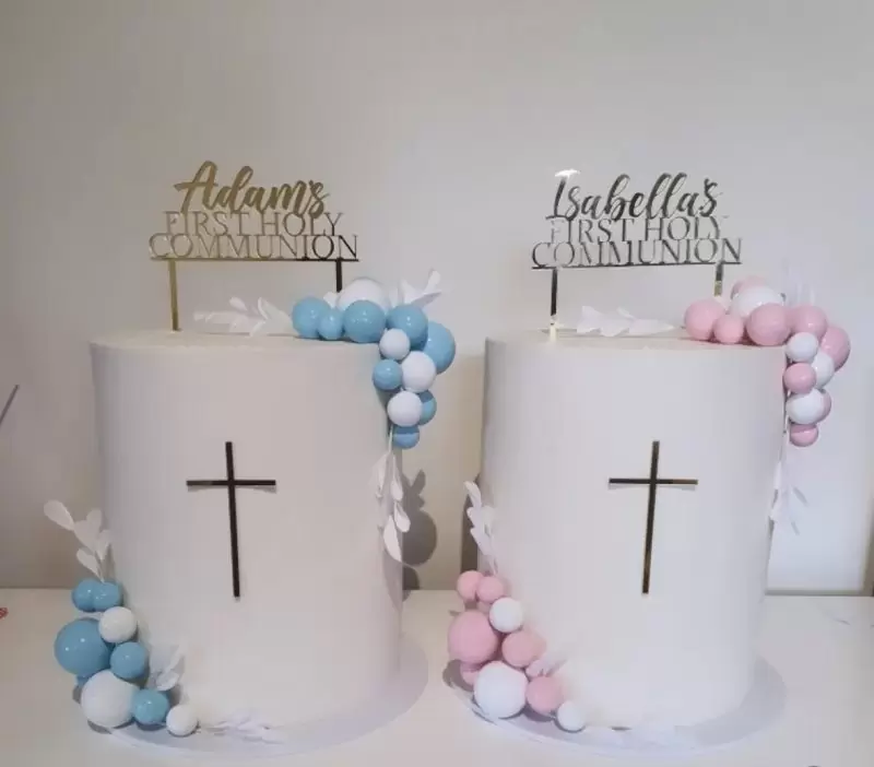Holy Communion Cake Topper