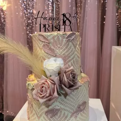 Happy Birthday Cake Topper - Design 2